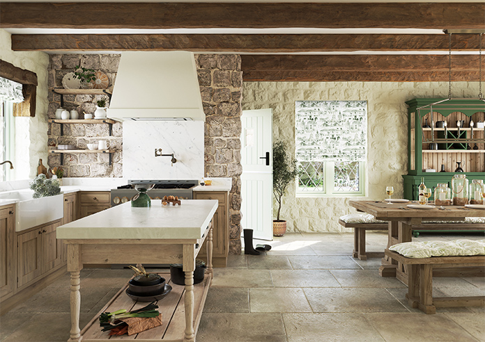 Voyage, Fern - Twist&Fit Roman Blind - Image 8